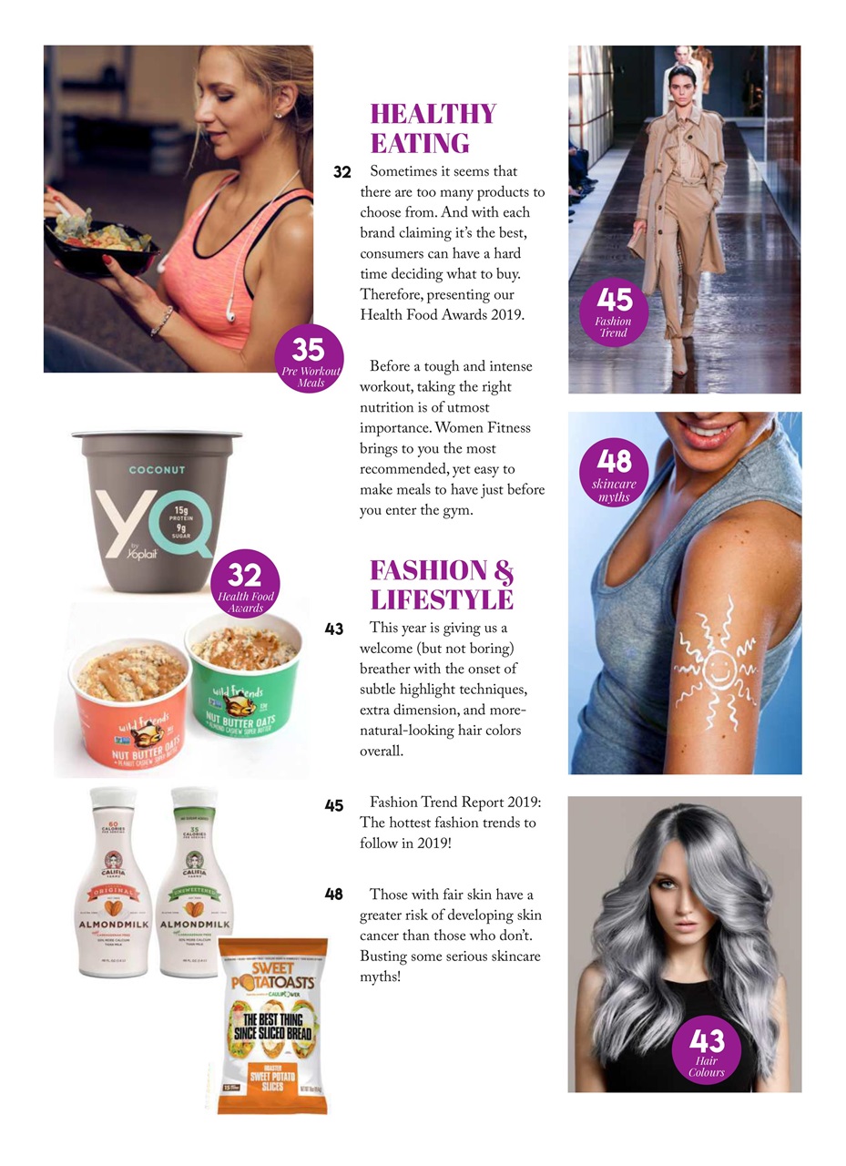 Women Fitness Preview Pages