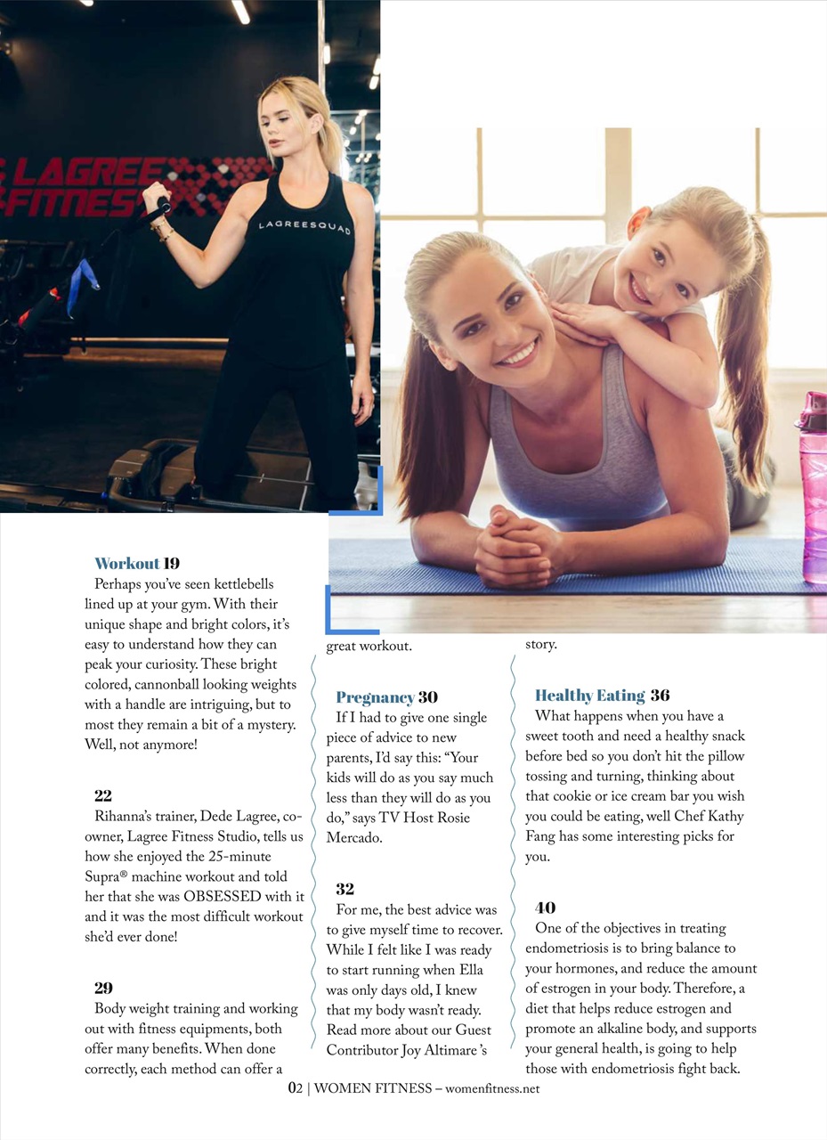 Women Fitness Preview Pages