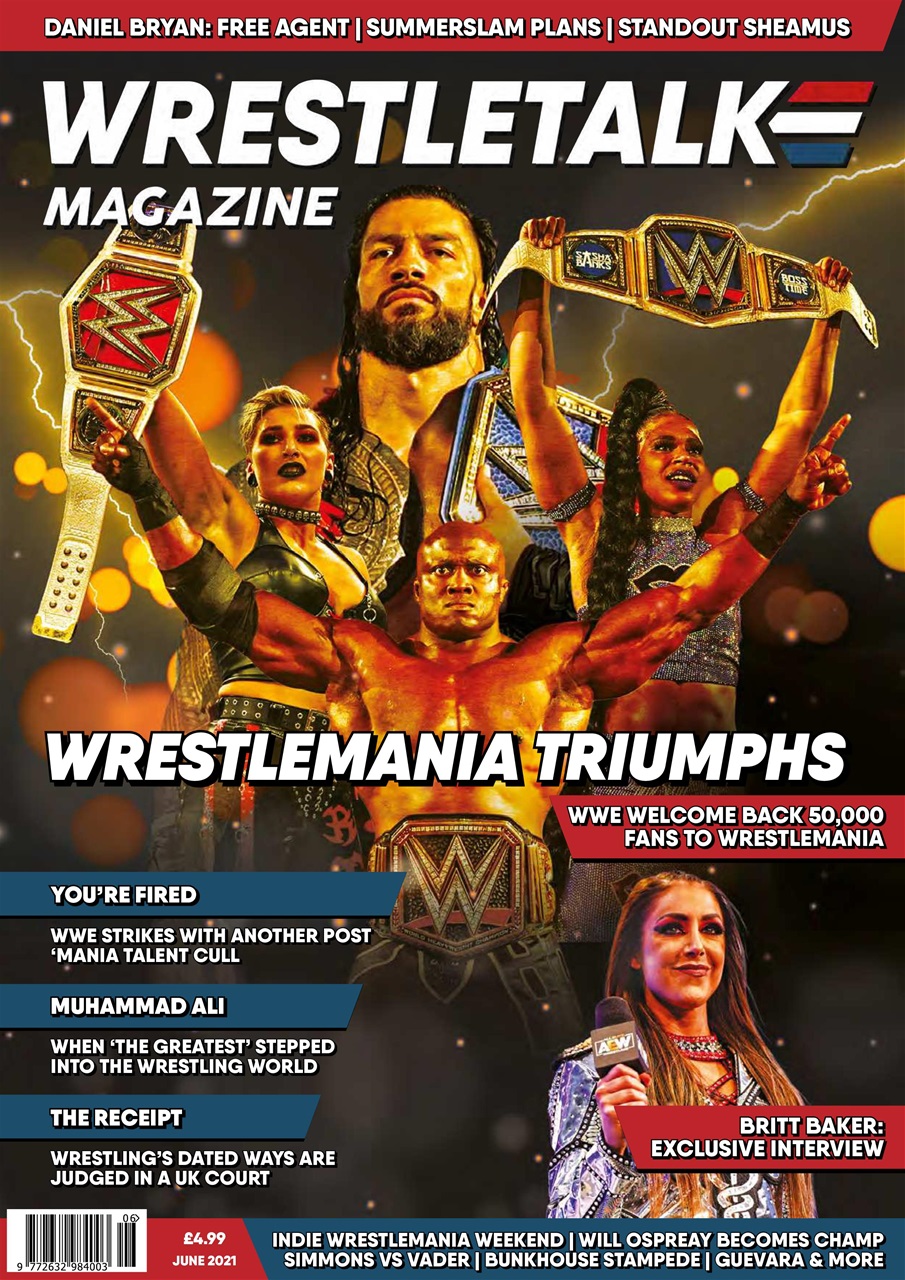 Wrestletalk Magazine Preview Pages
