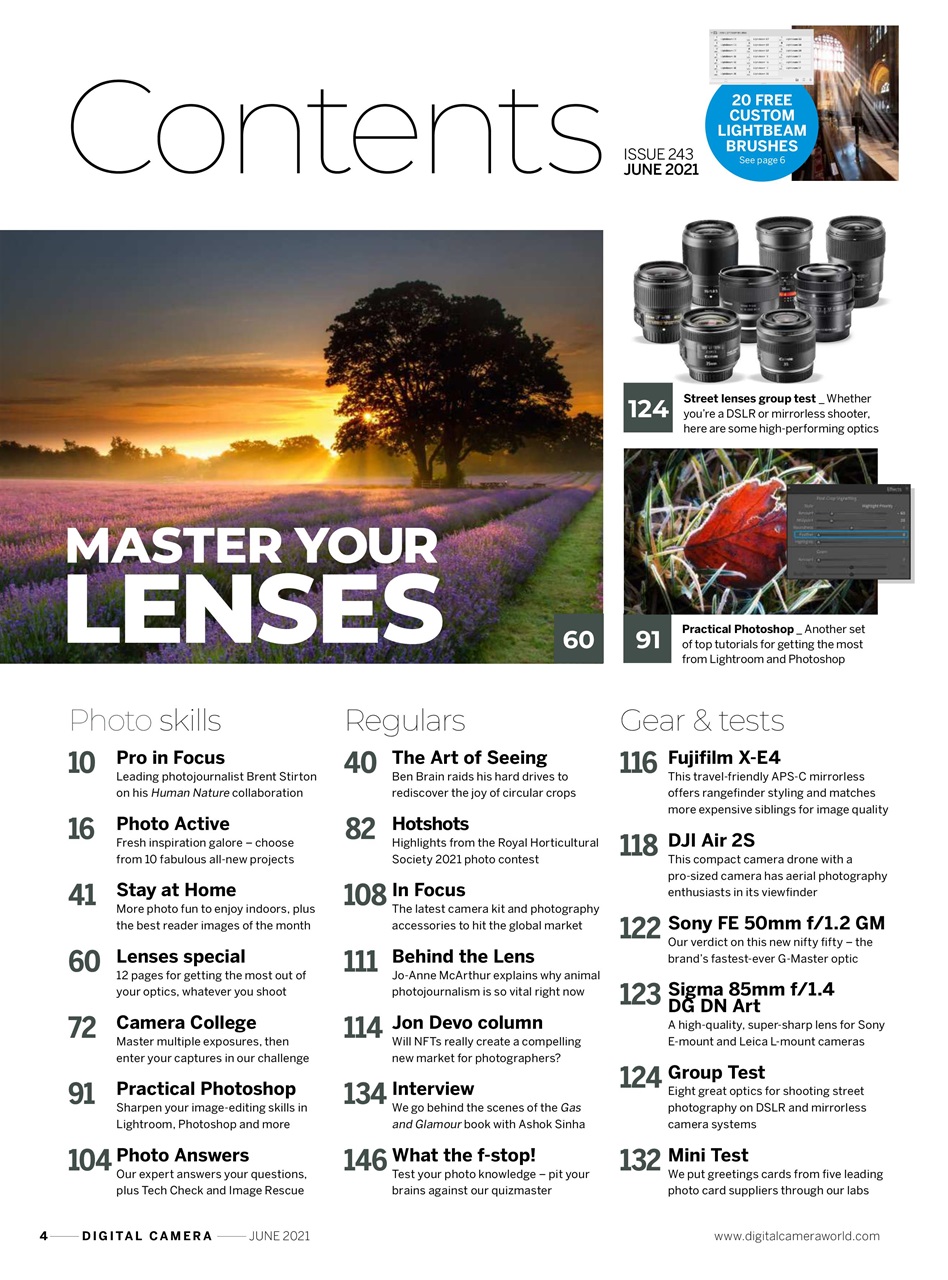 Digital Camera Magazine Preview Pages