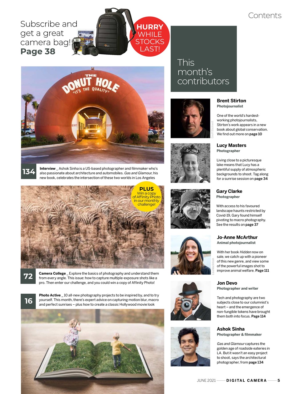 Digital Camera Magazine Preview Pages