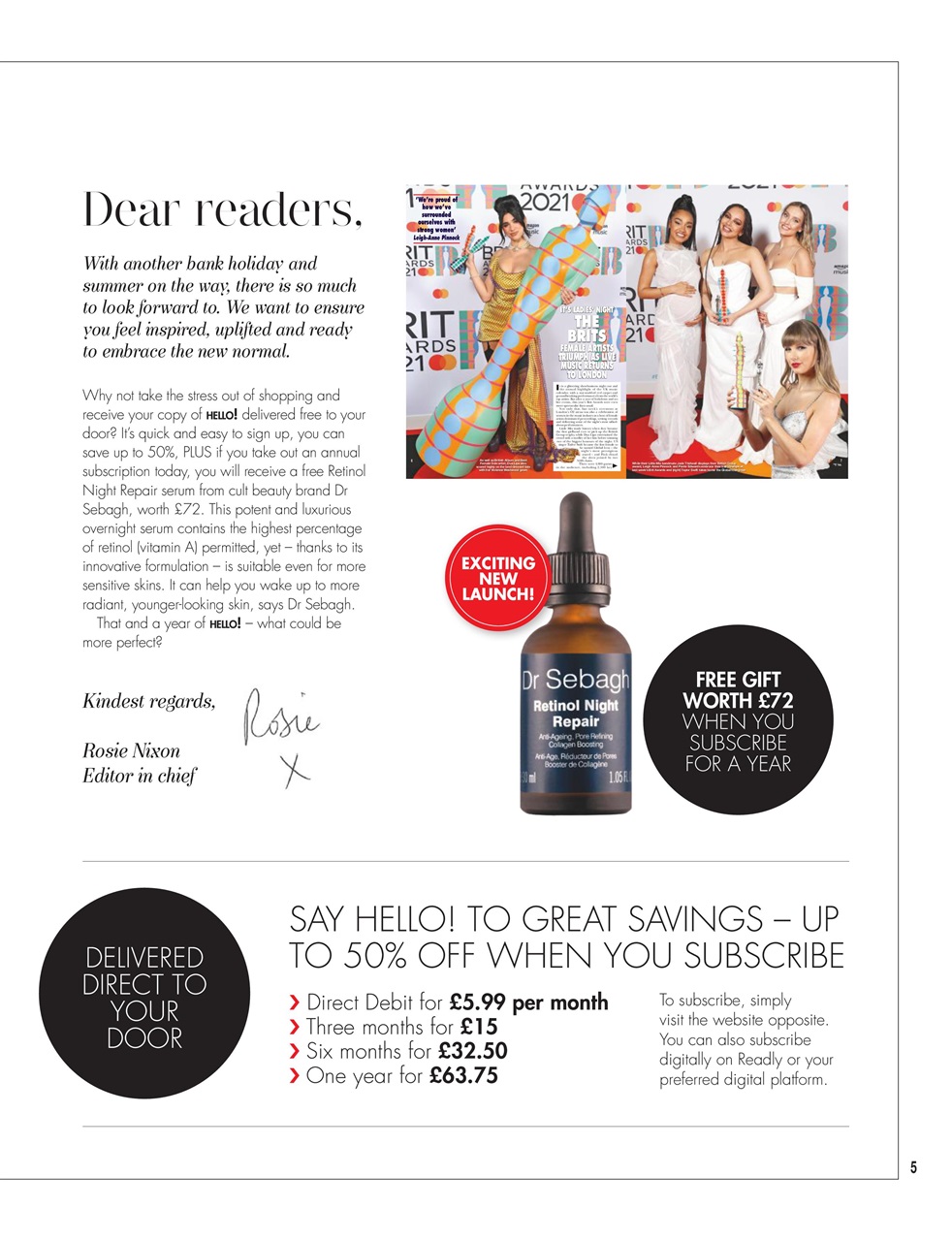 Hello! Magazine Preview Pages