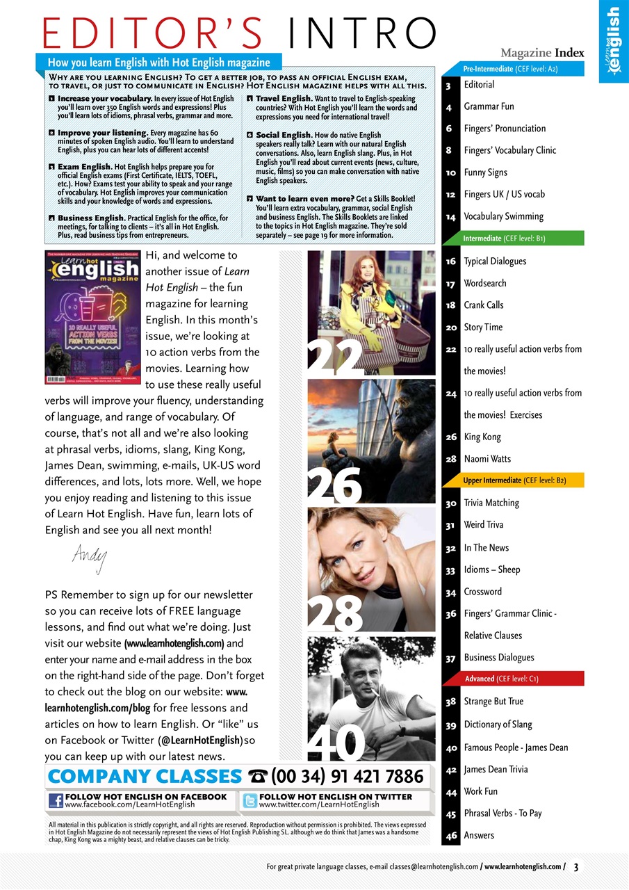 Learn Hot English Preview Pages