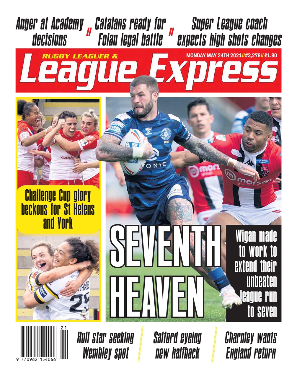 League Express Preview Pages