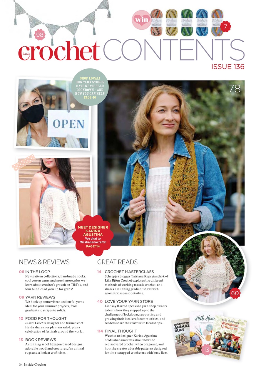 Inside Crochet Preview Pages