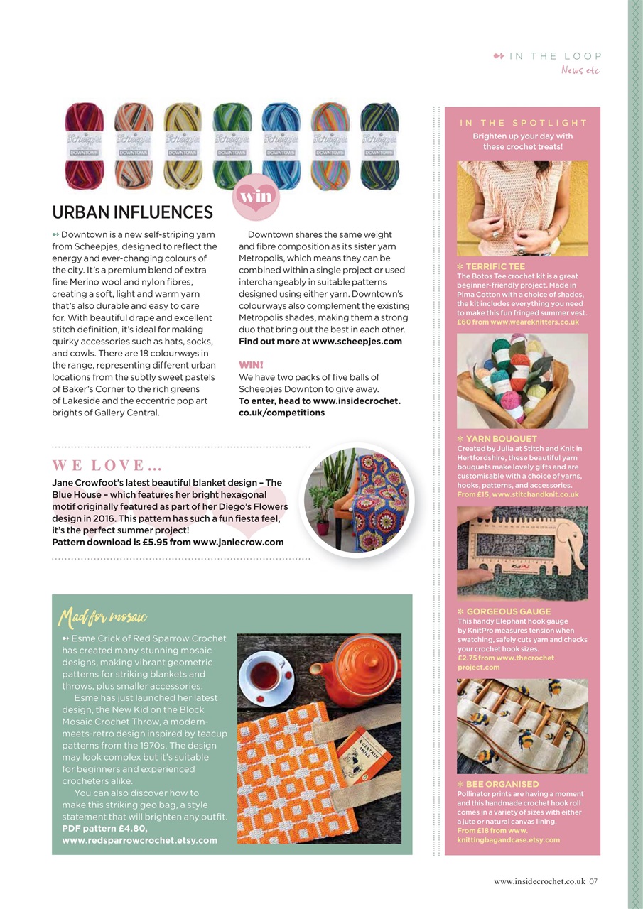 Inside Crochet Preview Pages