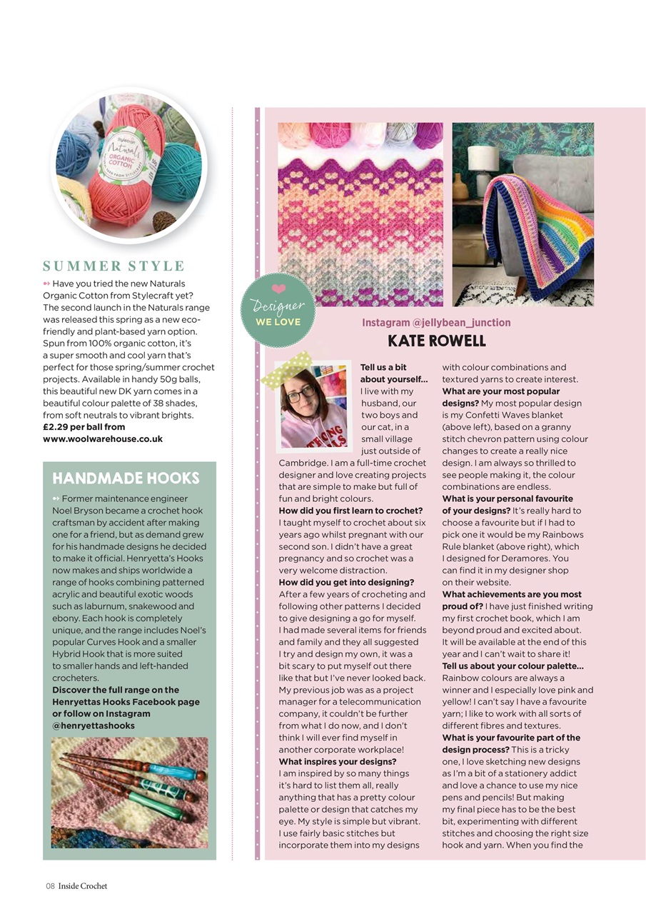 Inside Crochet Preview Pages
