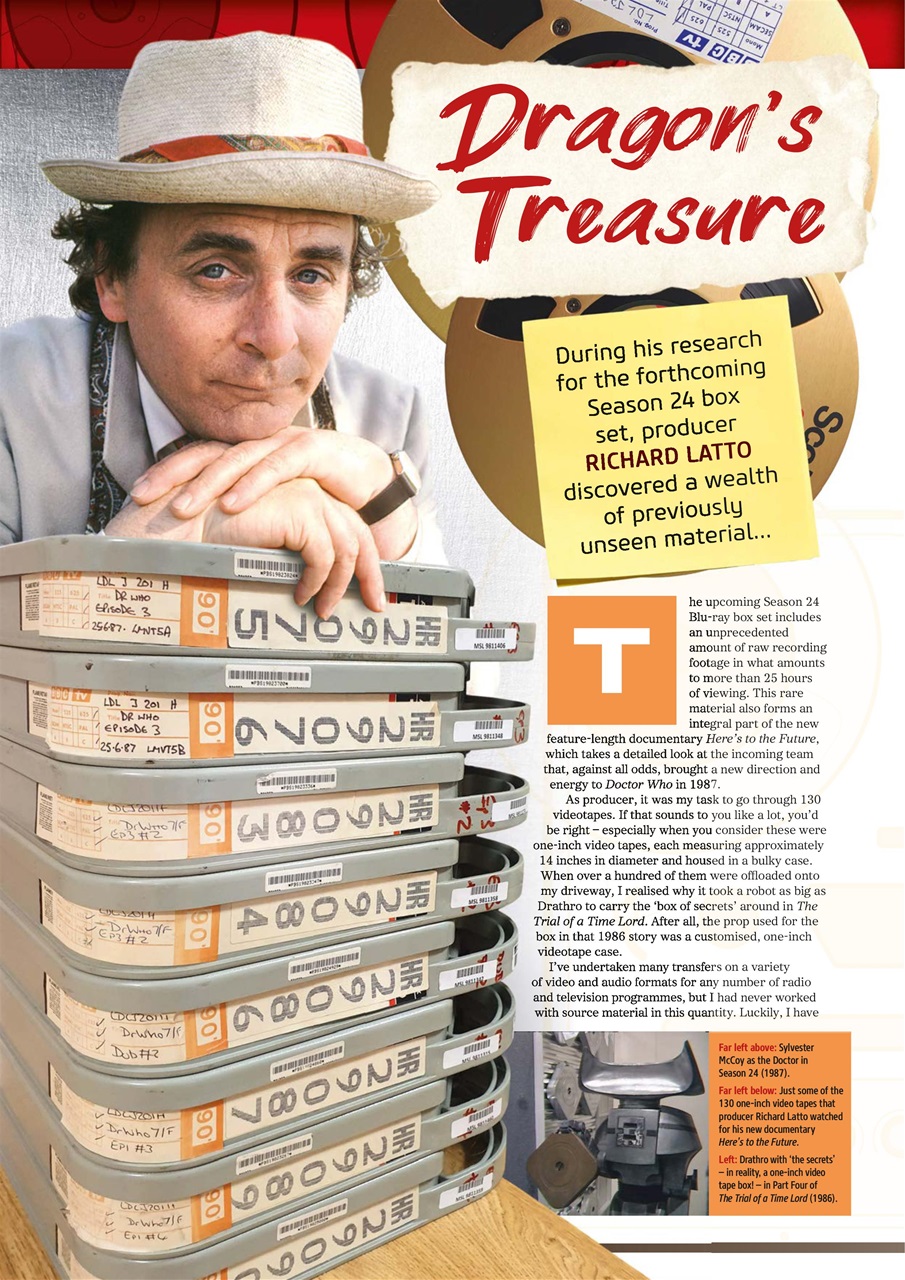 Doctor Who Magazine Preview Pages