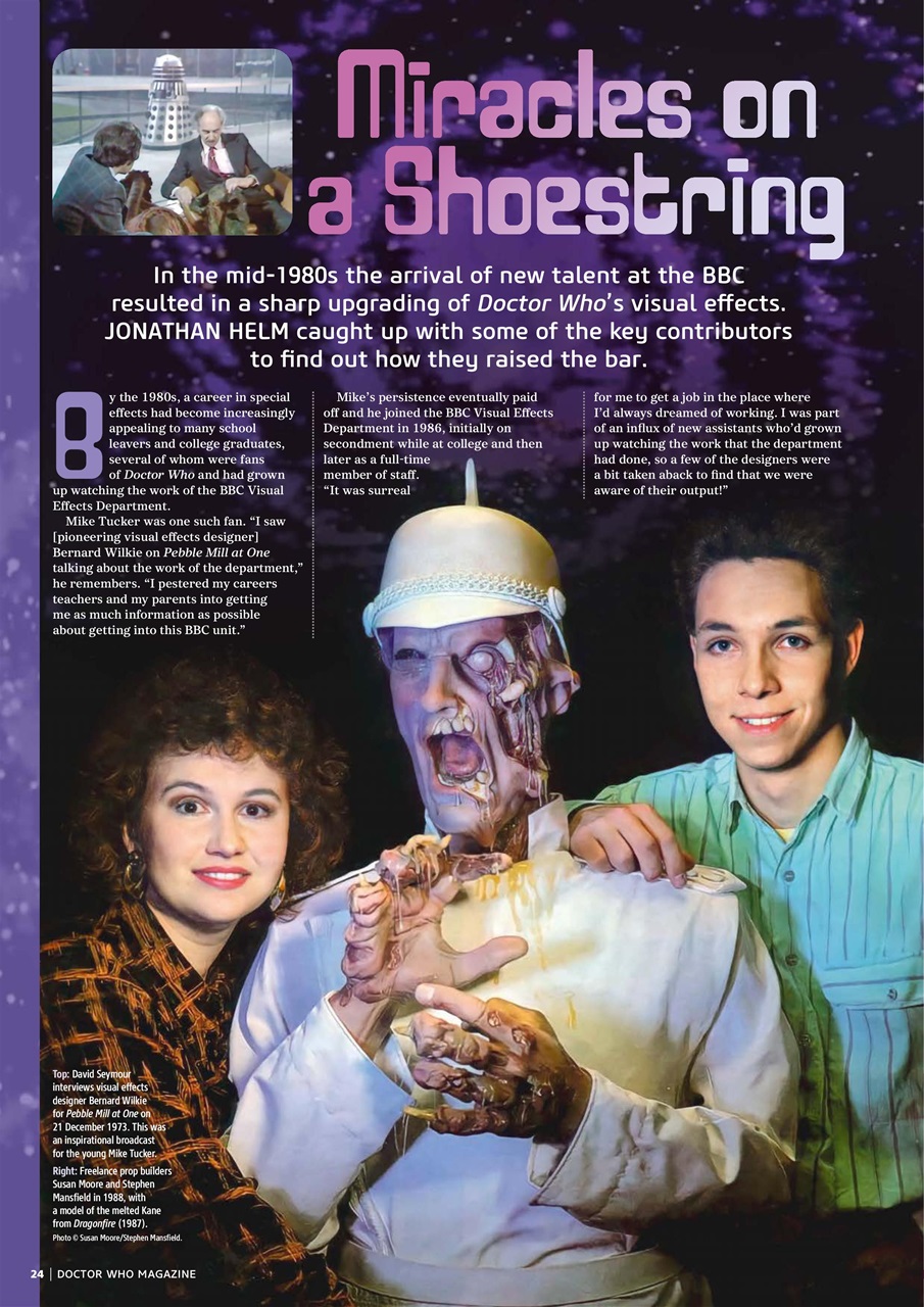 Doctor Who Magazine Preview Pages