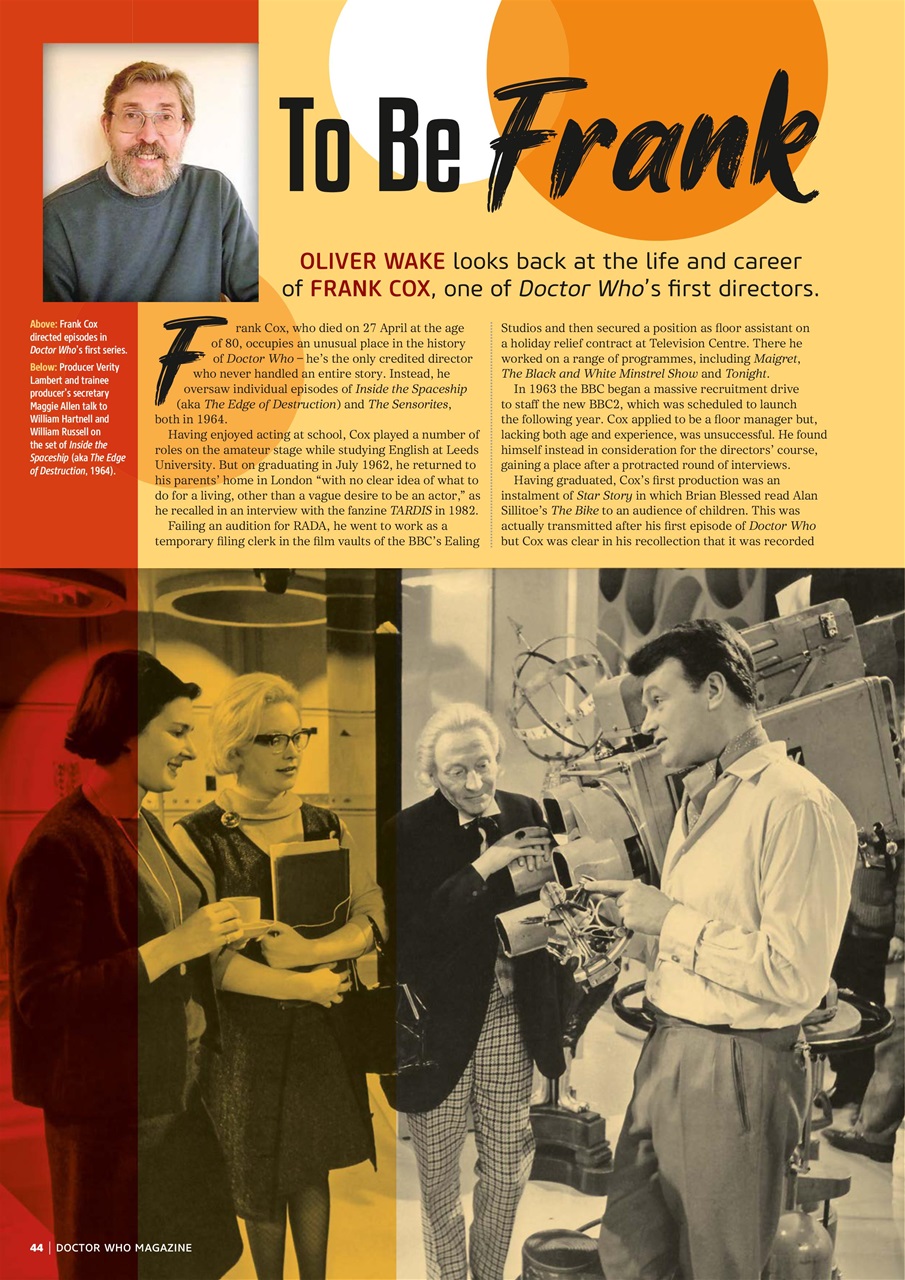 Doctor Who Magazine Preview Pages