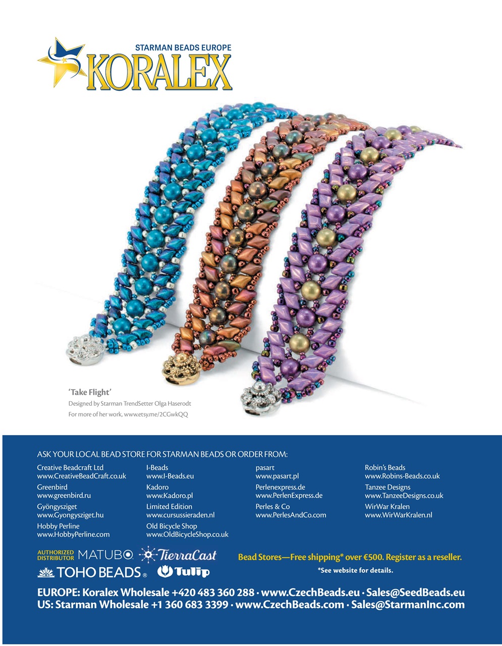 Bead & Jewellery Magazine Preview Pages