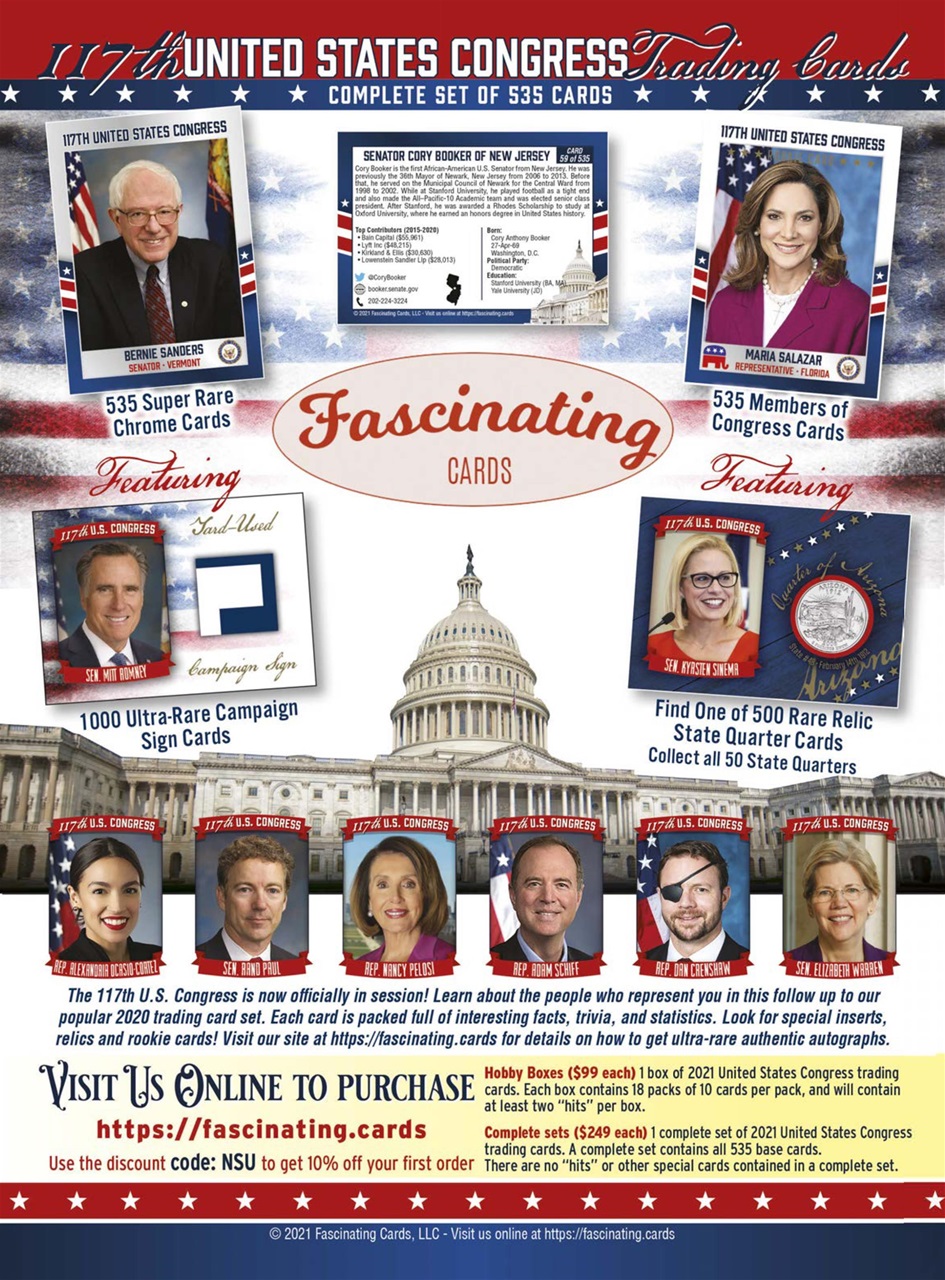 Non-Sport Update Magazine Preview Pages