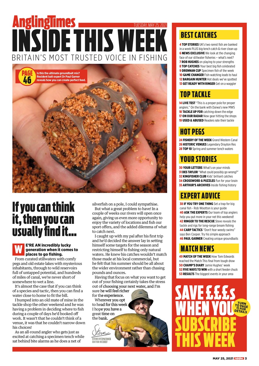 Angling Times Preview Pages