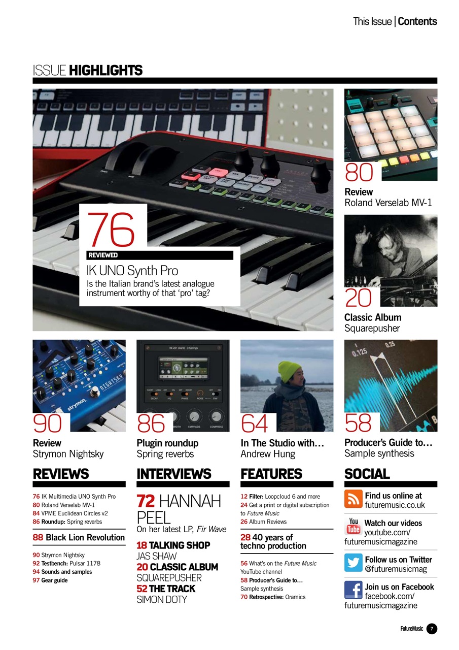Future Music Preview Pages
