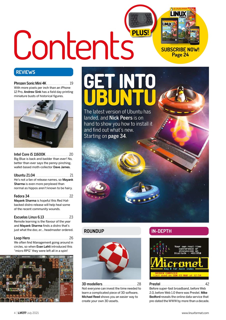 Linux Format Preview Pages