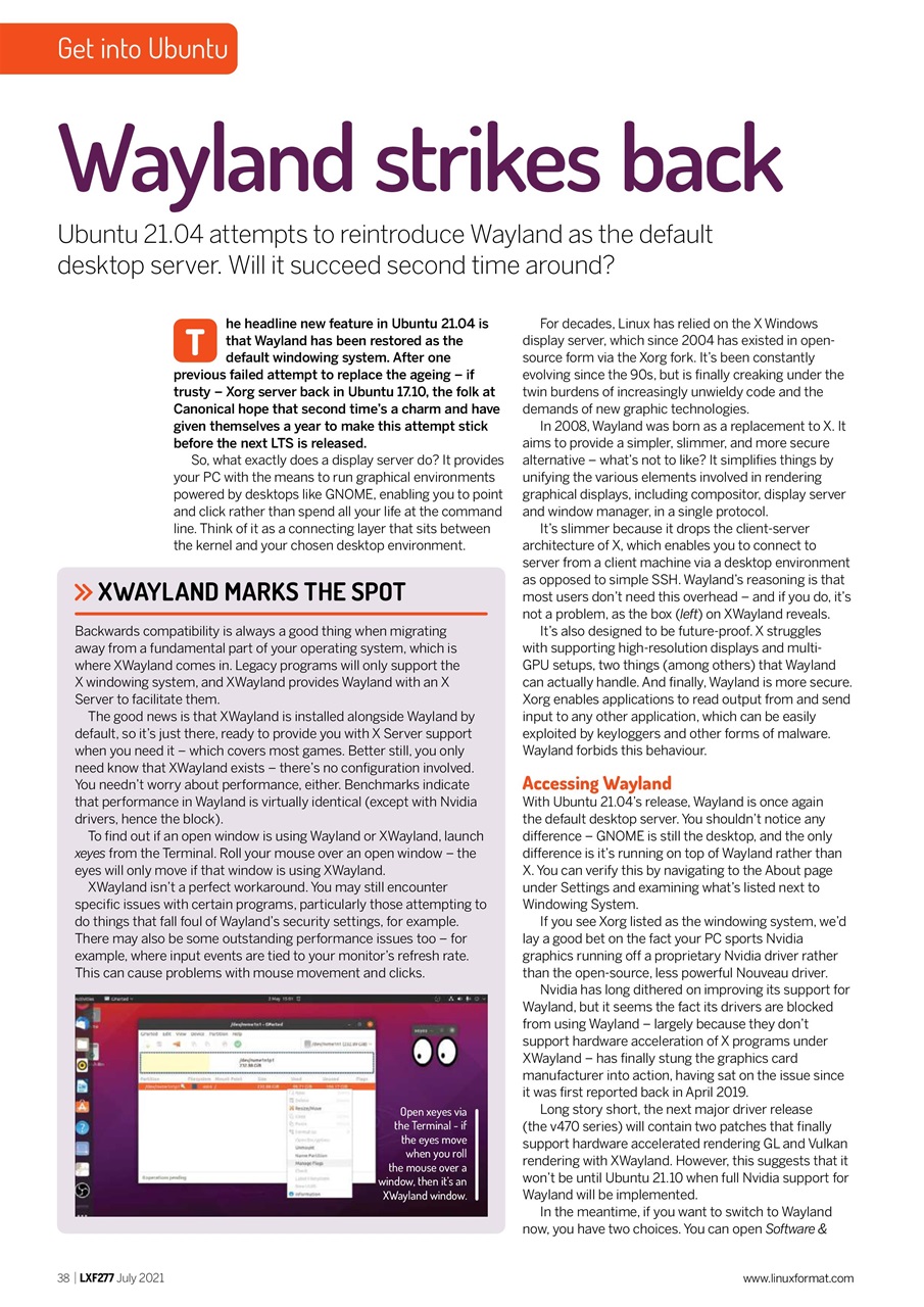 Linux Format Preview Pages