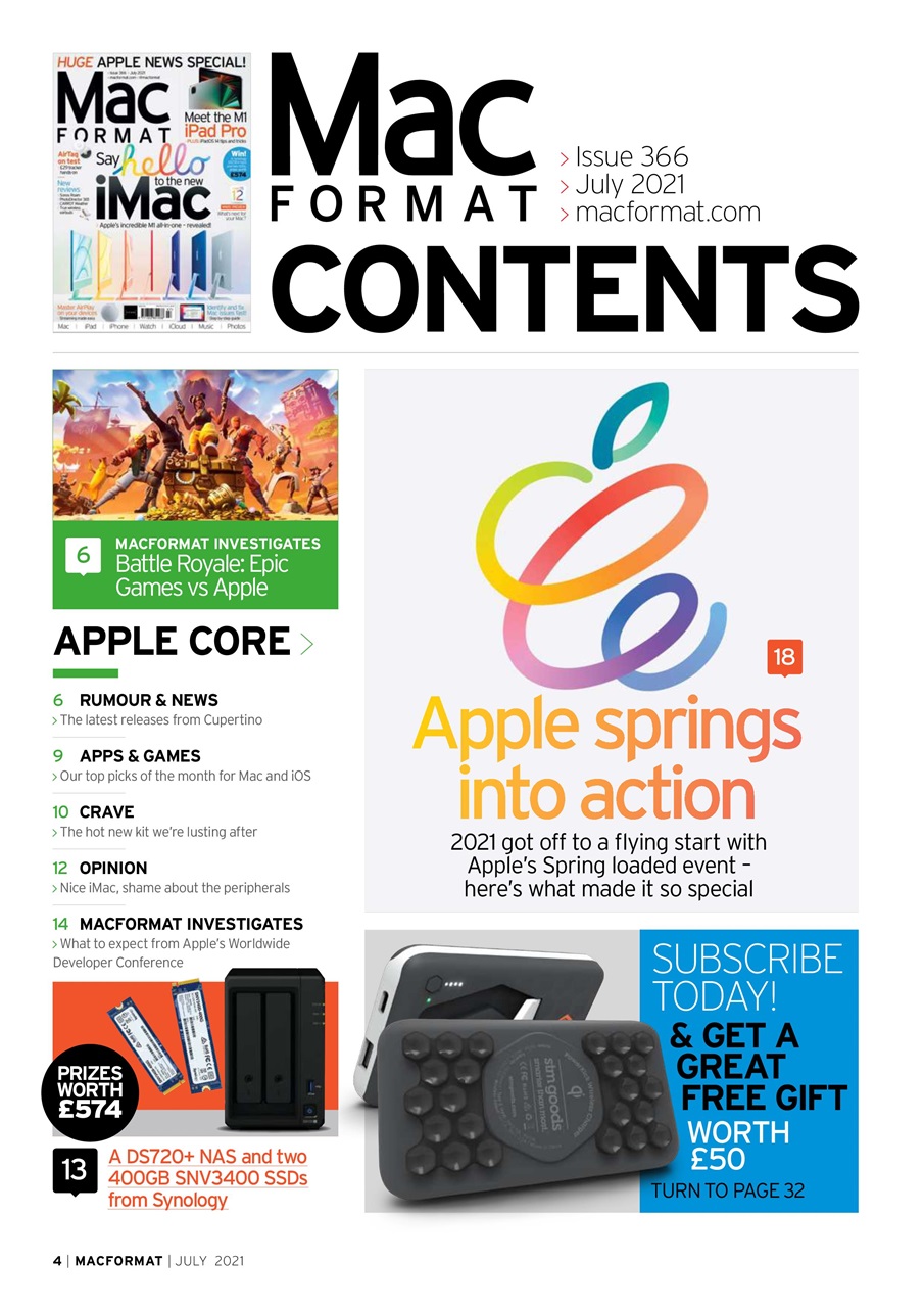 MacFormat Preview Pages