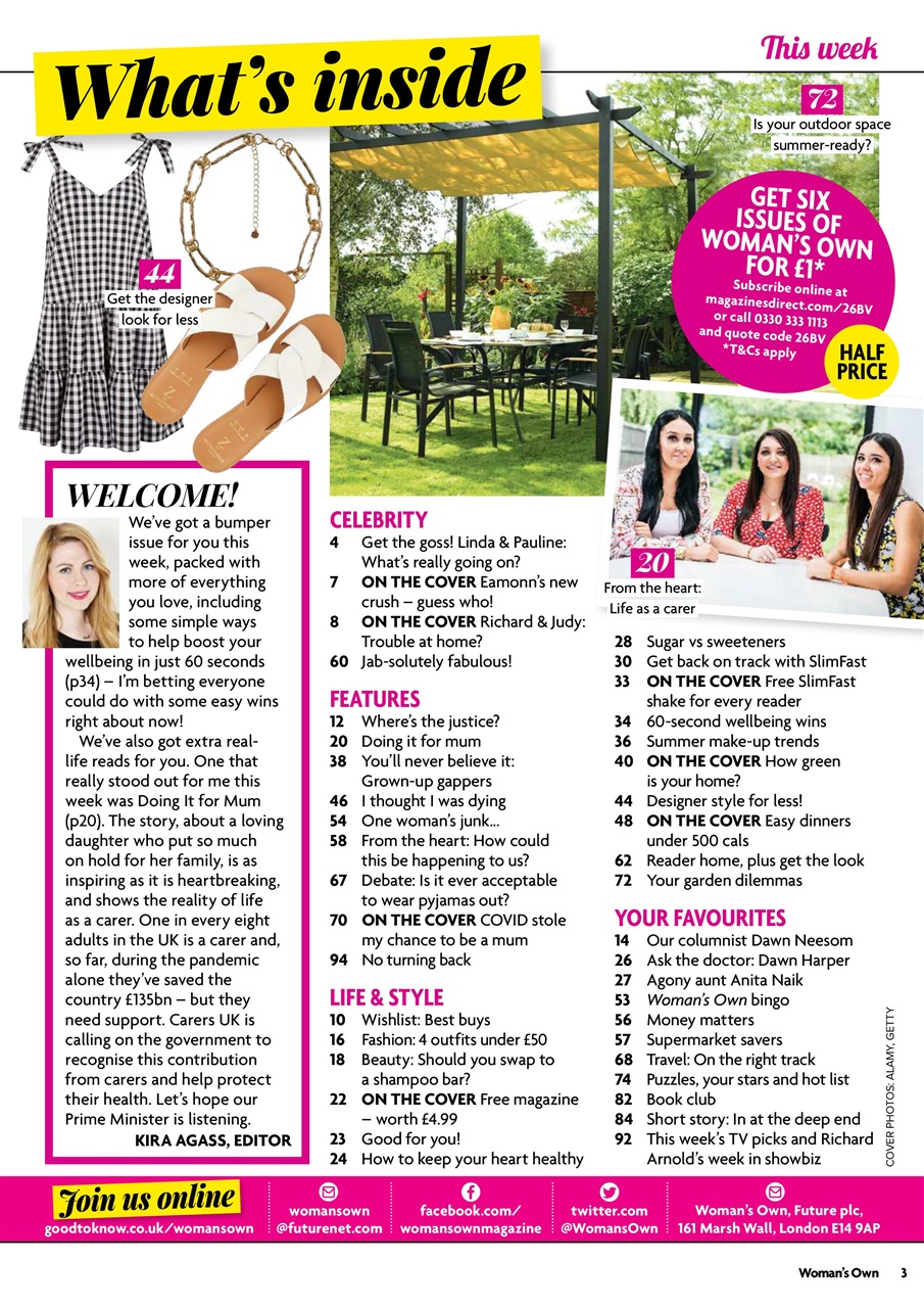 Woman's Own Preview Pages