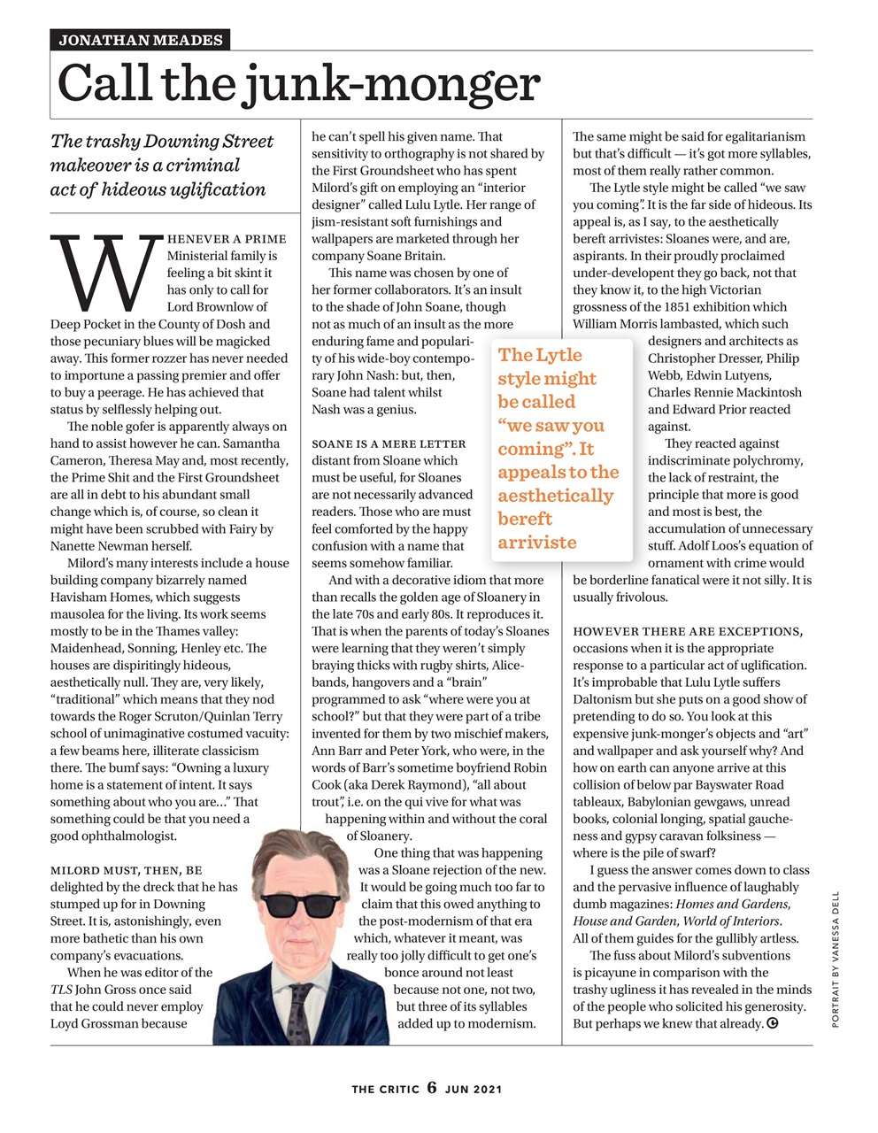 The Critic Preview Pages