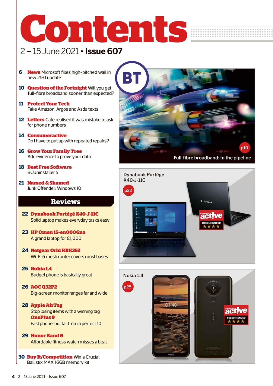 Computer Active Preview Pages