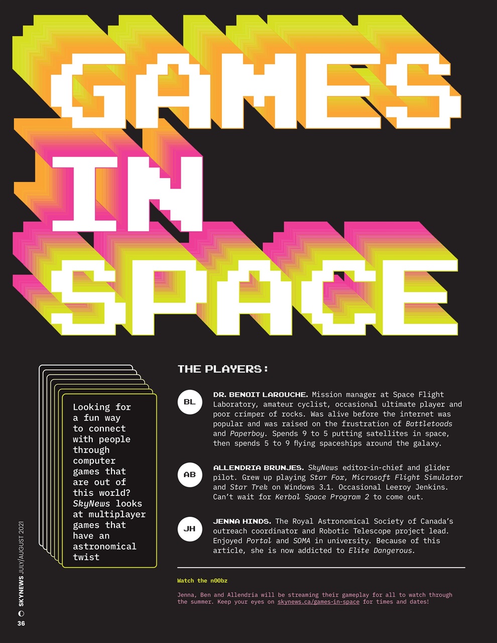 SkyNews Preview Pages