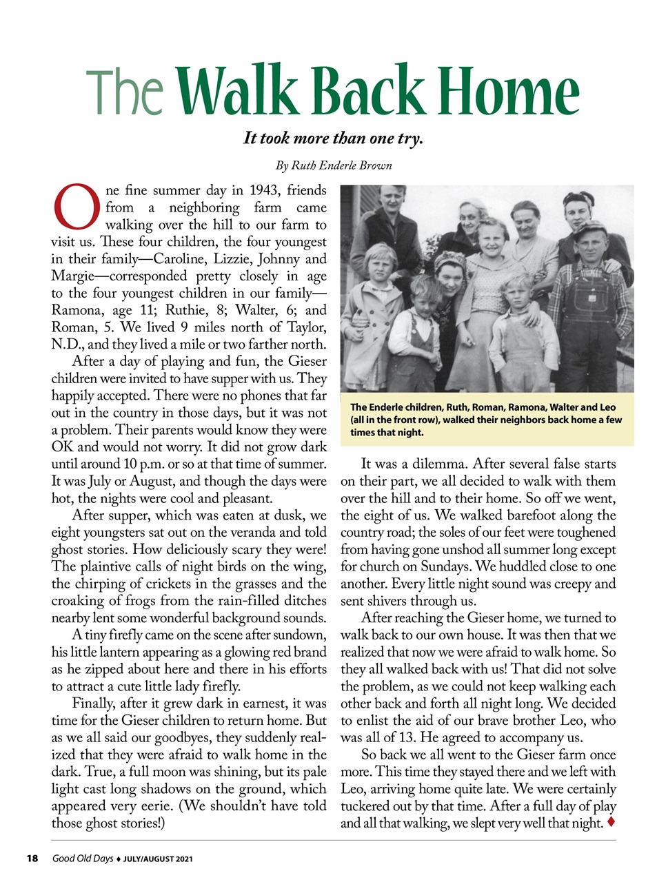 Good Old Days Preview Pages