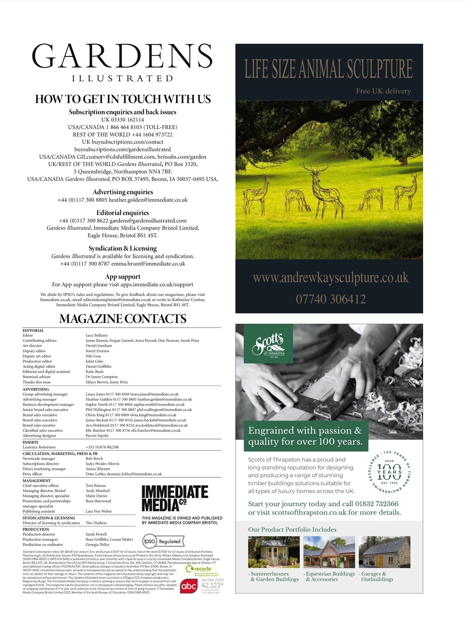 Gardens Illustrated Preview Pages