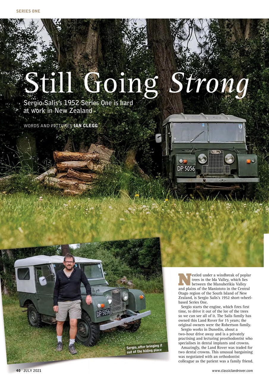 Classic Land Rover Magazine Preview Pages