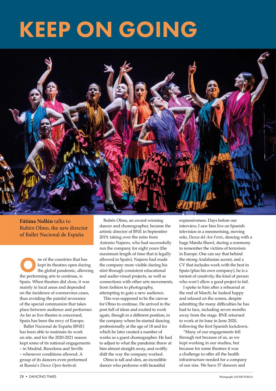 Dancing Times Preview Pages