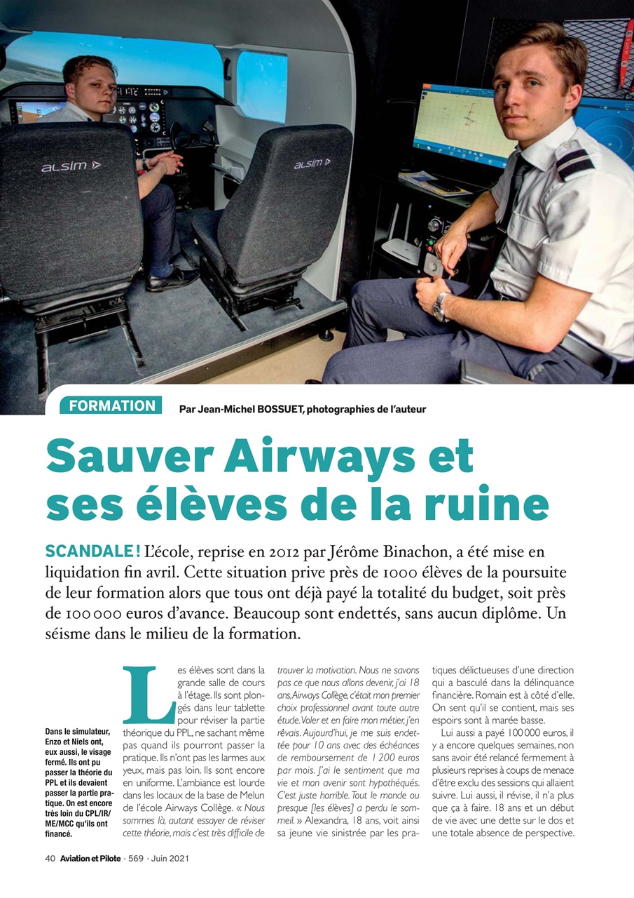 Aviation et Pilote Preview Pages