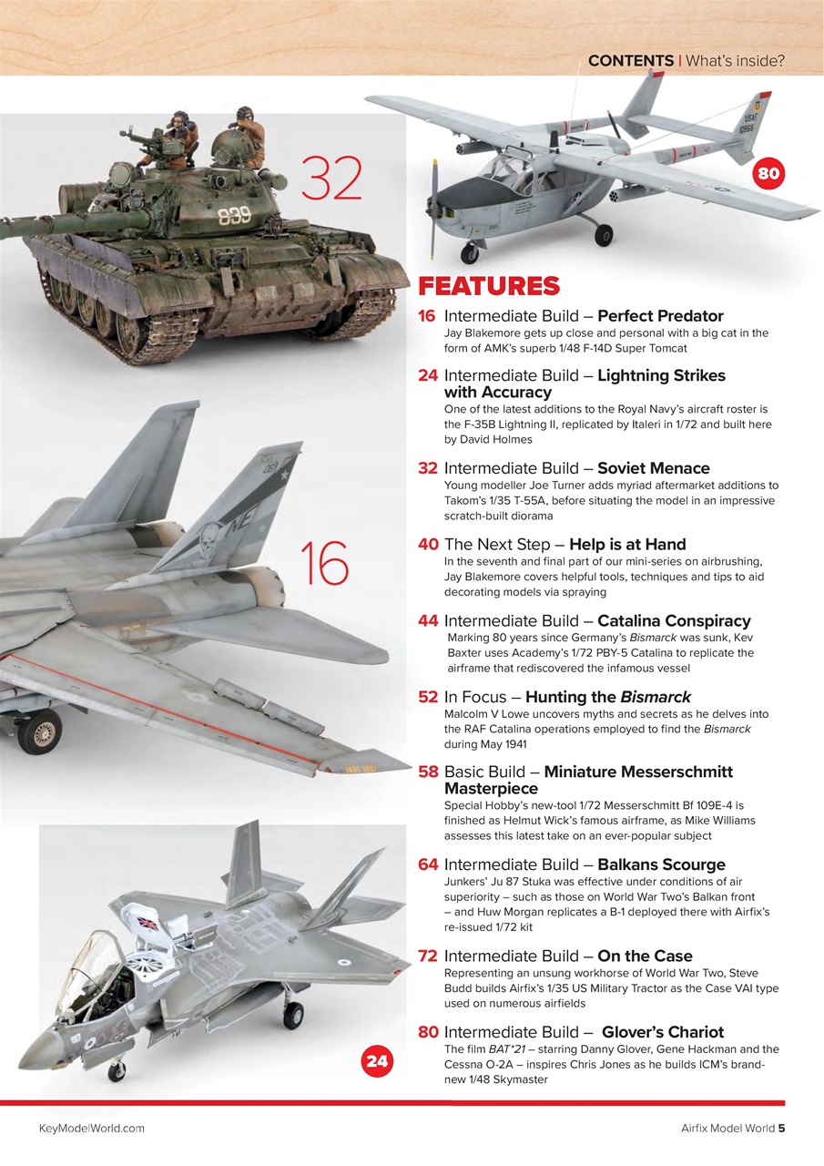 Airfix Model World Preview Pages