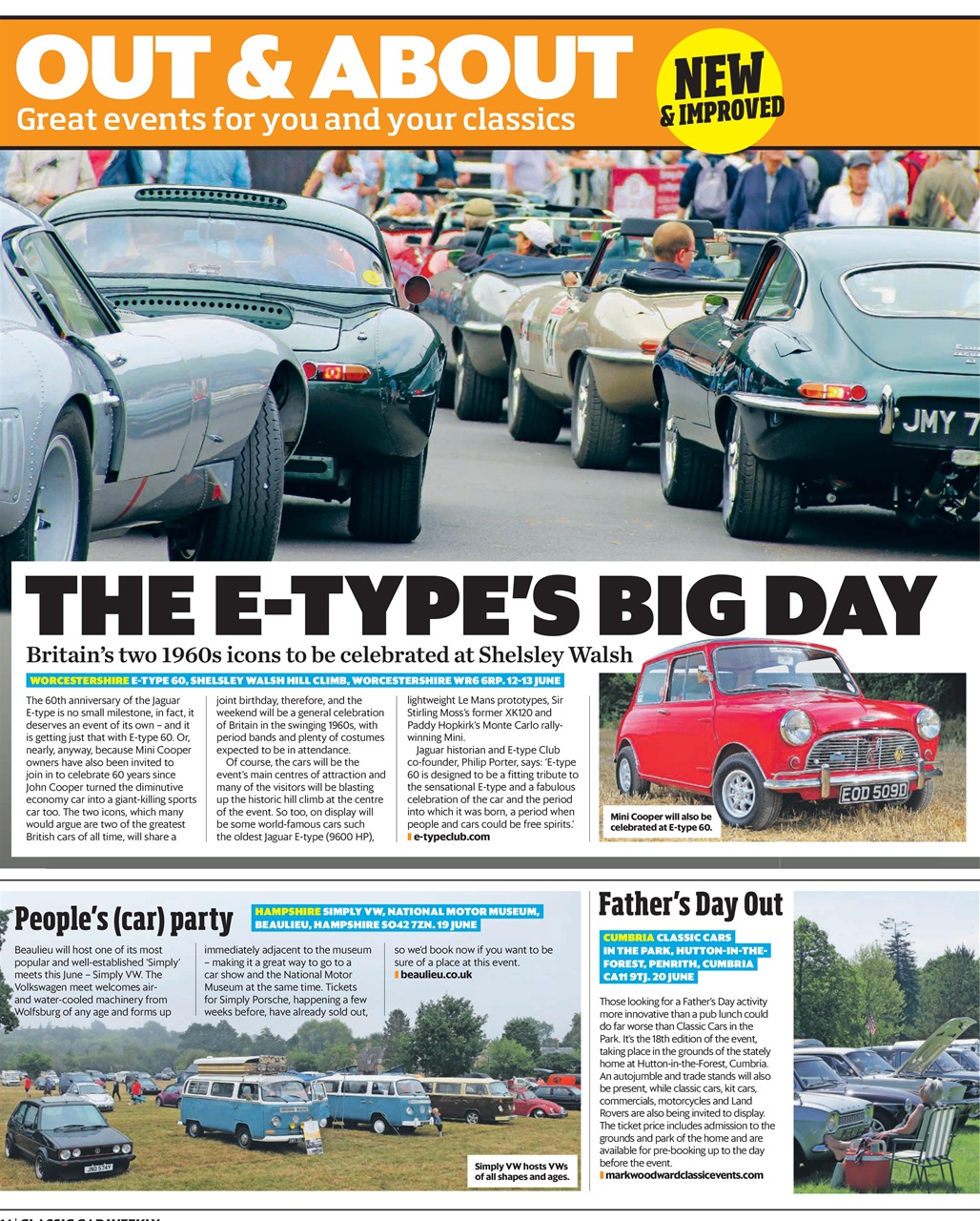 Classic Car Weekly Preview Pages