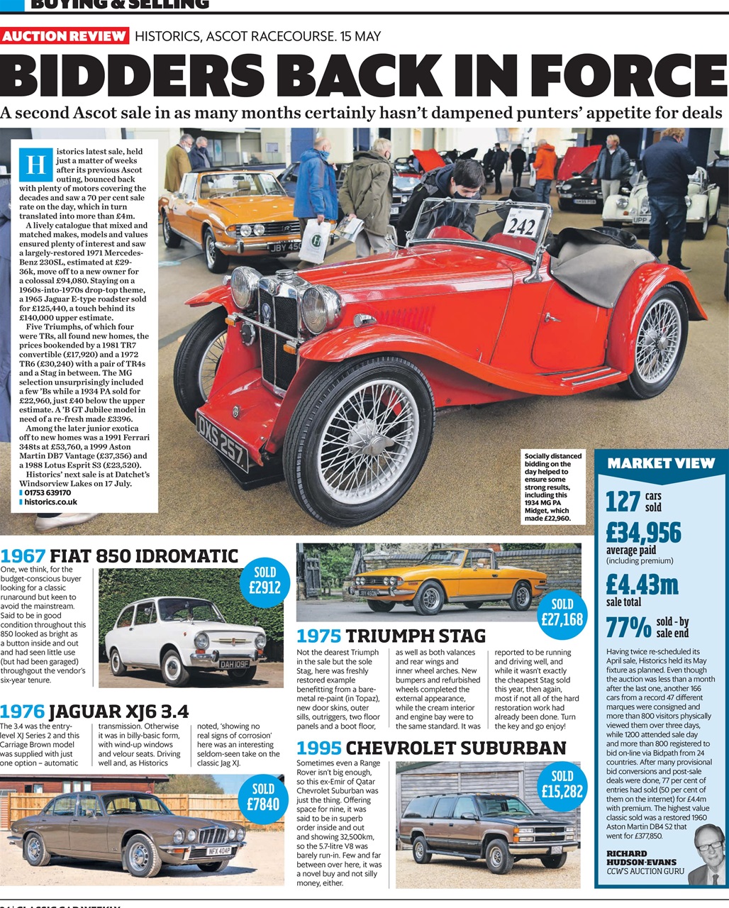 Classic Car Weekly Preview Pages