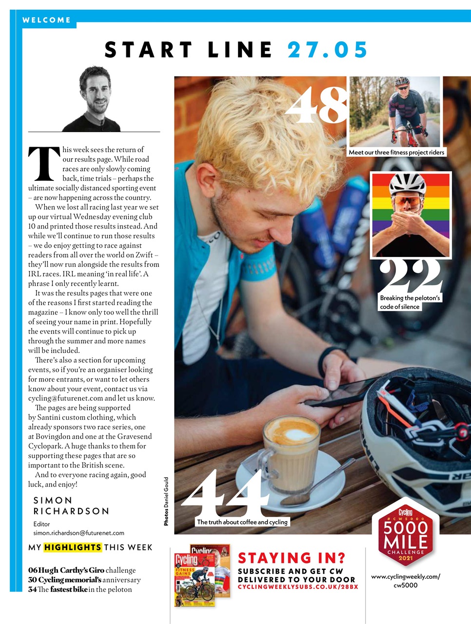 Cycling Weekly Preview Pages