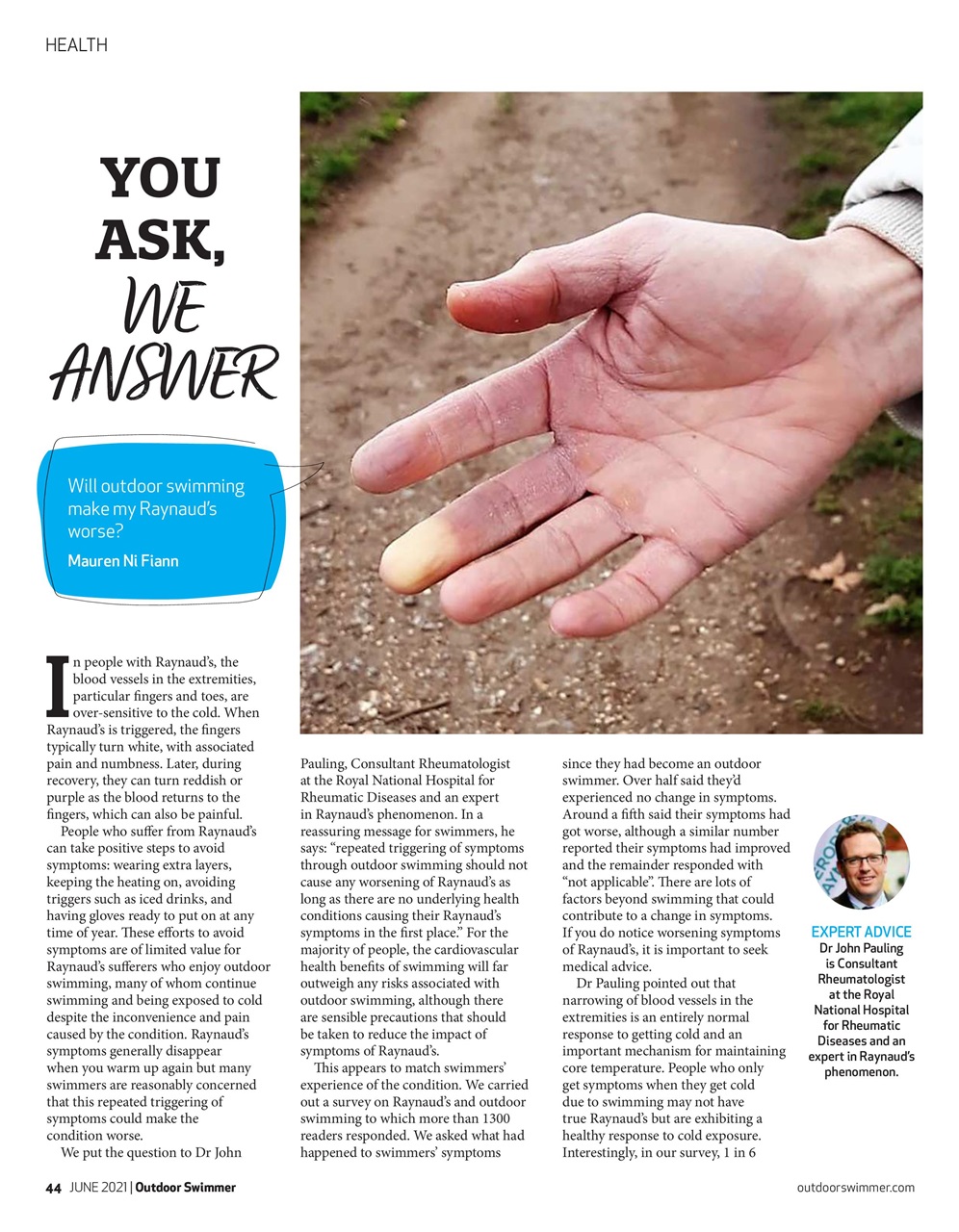 Outdoor Swimmer Preview Pages