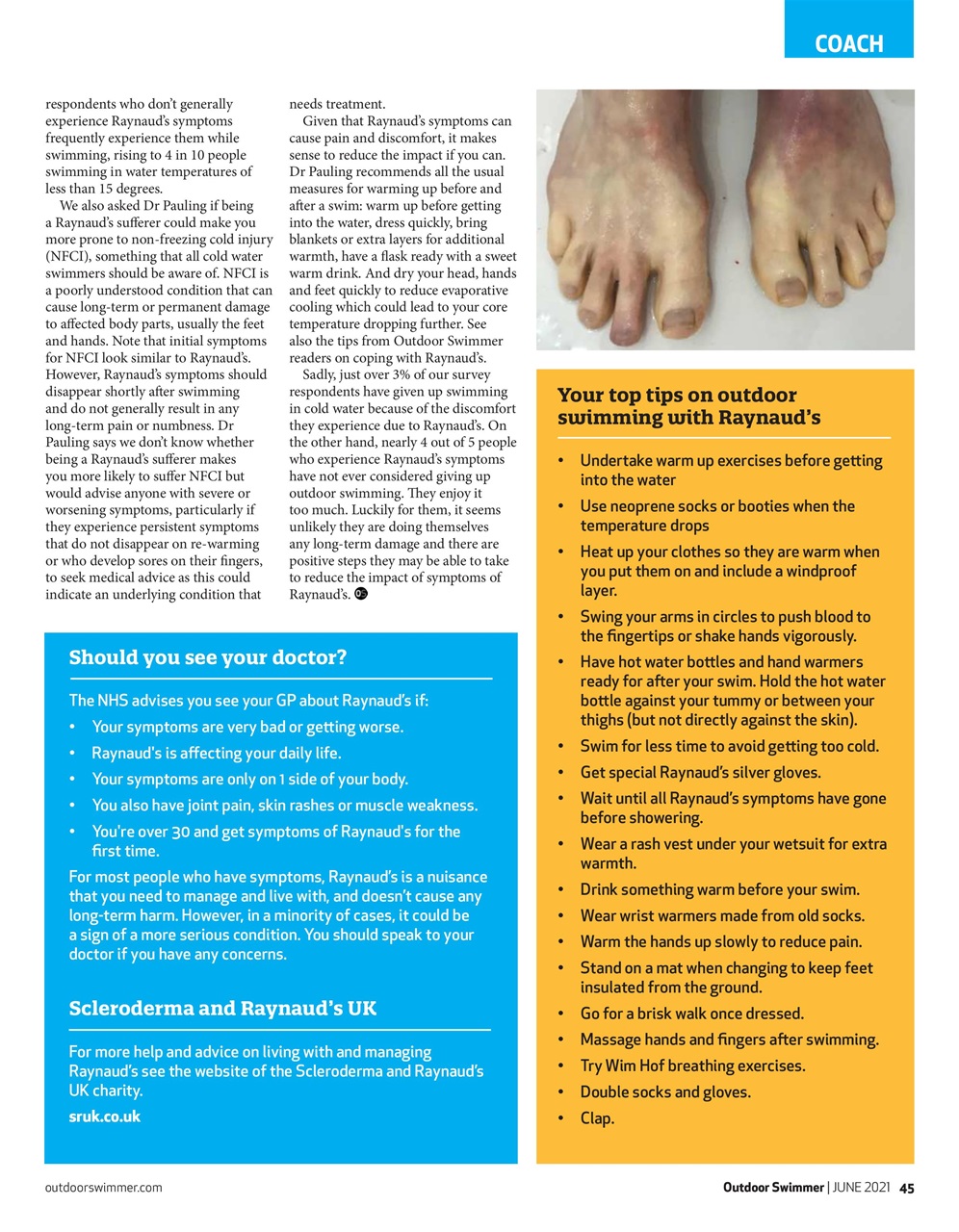 Outdoor Swimmer Preview Pages