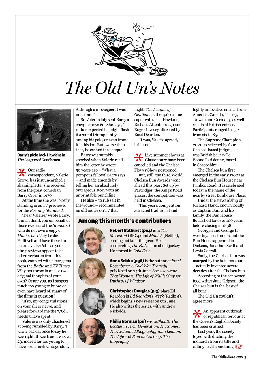 The Oldie Preview Pages