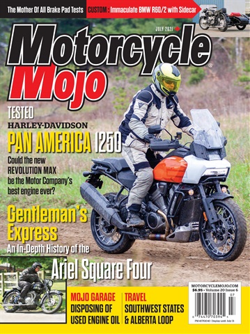 Motorcycle Mojo issue July 2021