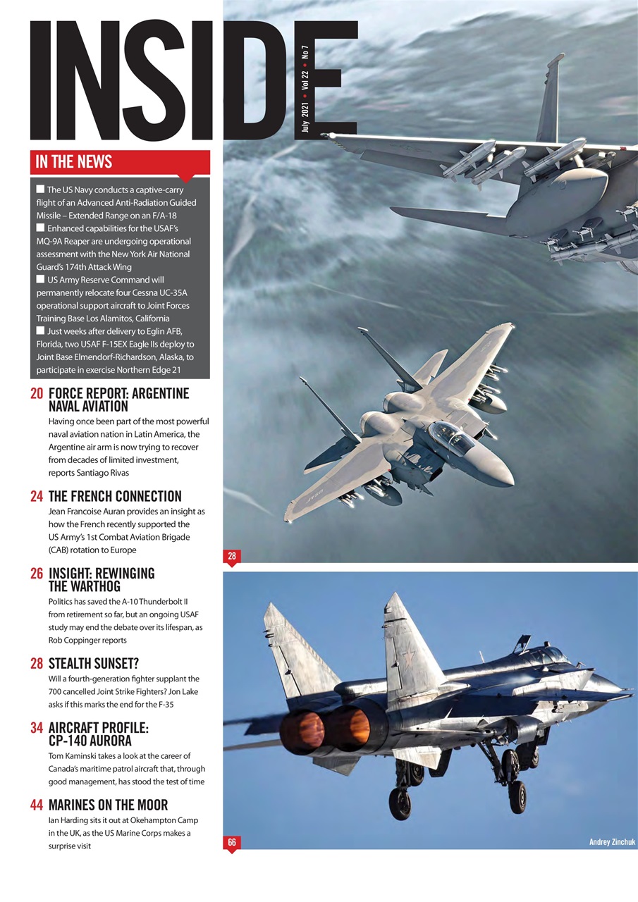 Combat Aircraft Journal Preview Pages