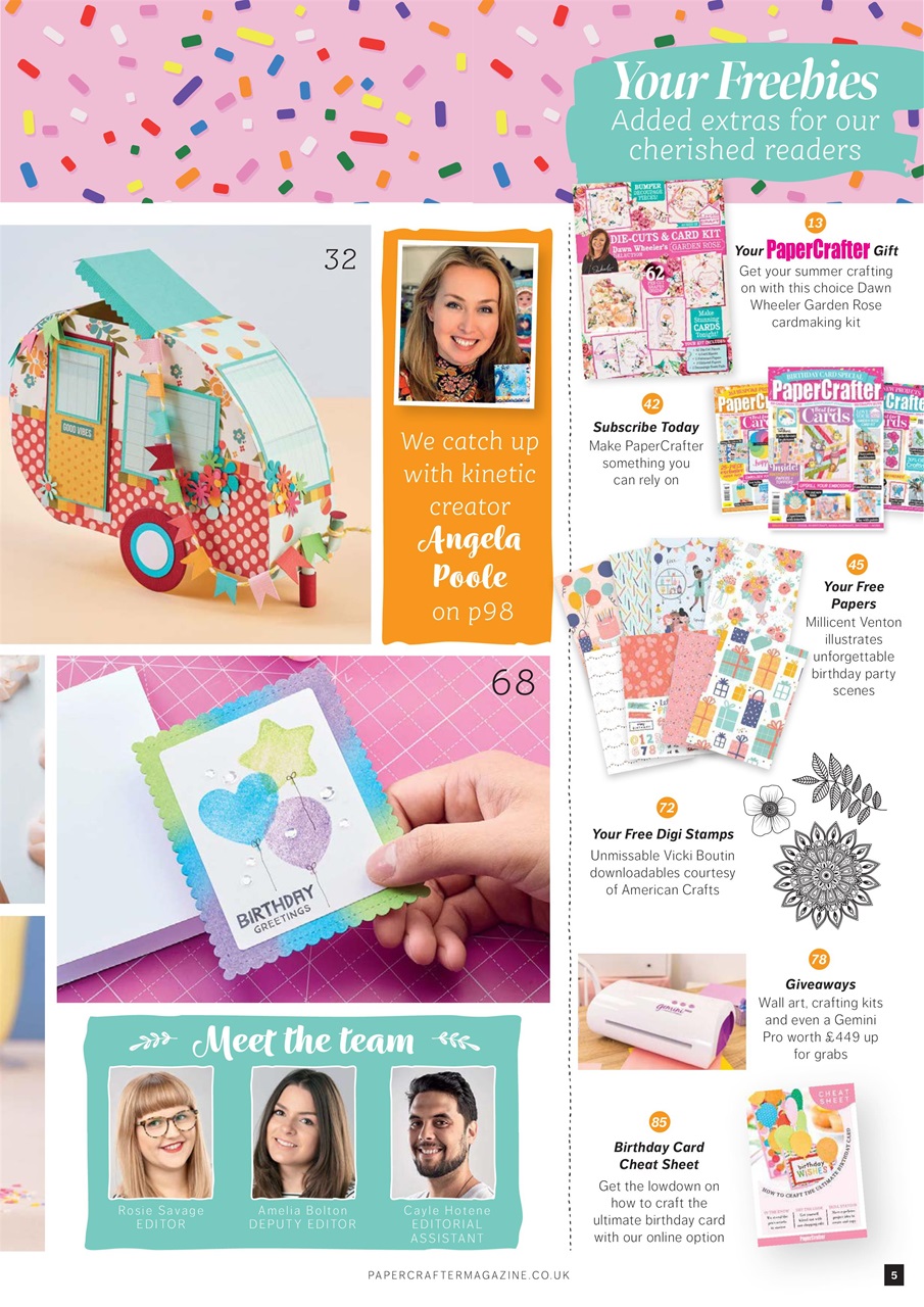 PaperCrafter Preview Pages