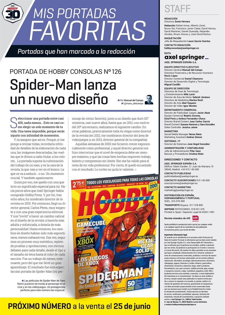 Hobby Consolas Preview Pages
