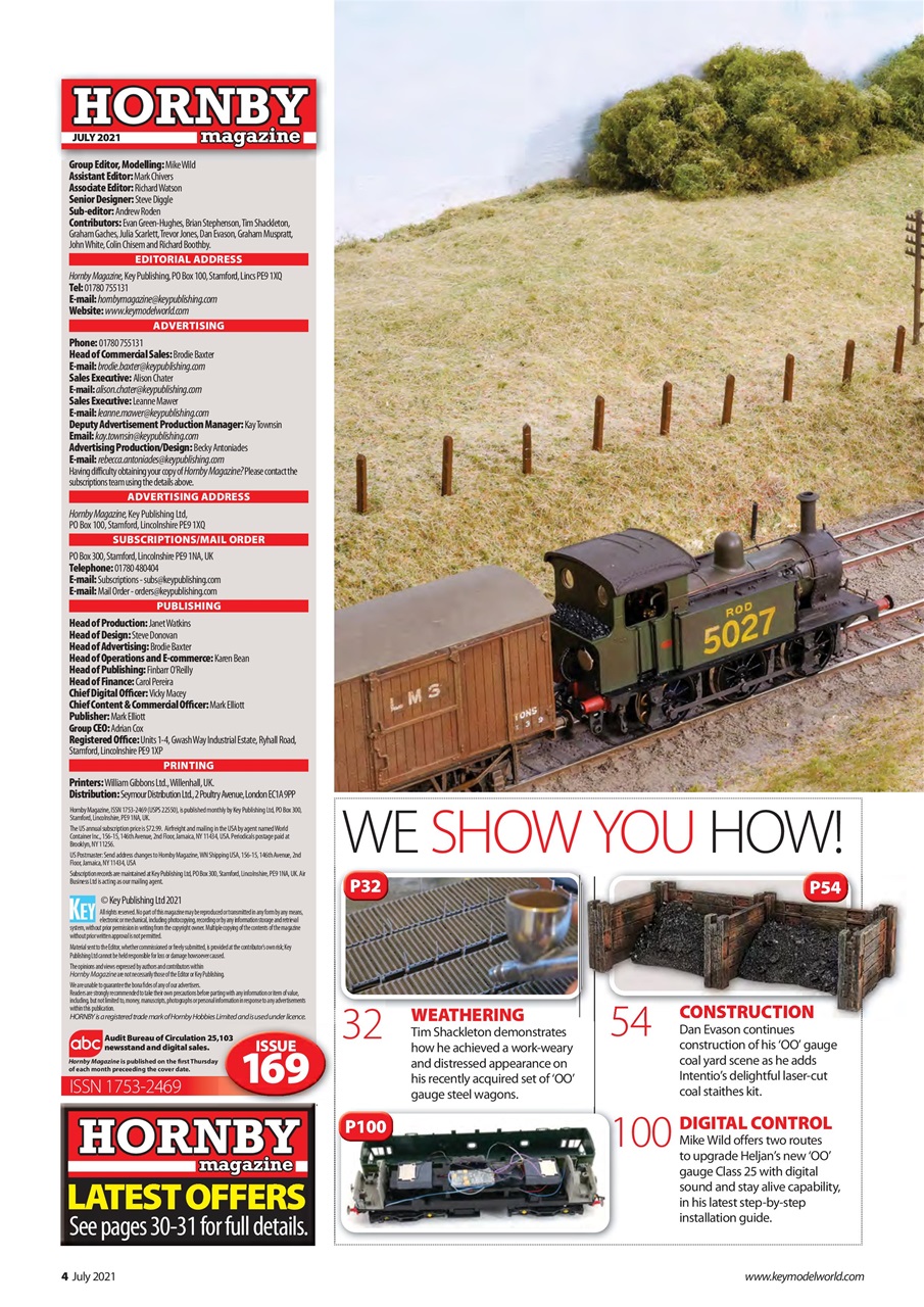 Hornby Magazine Preview Pages