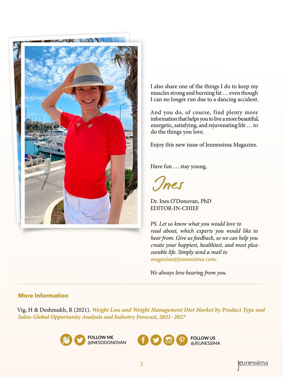 Jeunessima Magazine Preview Pages