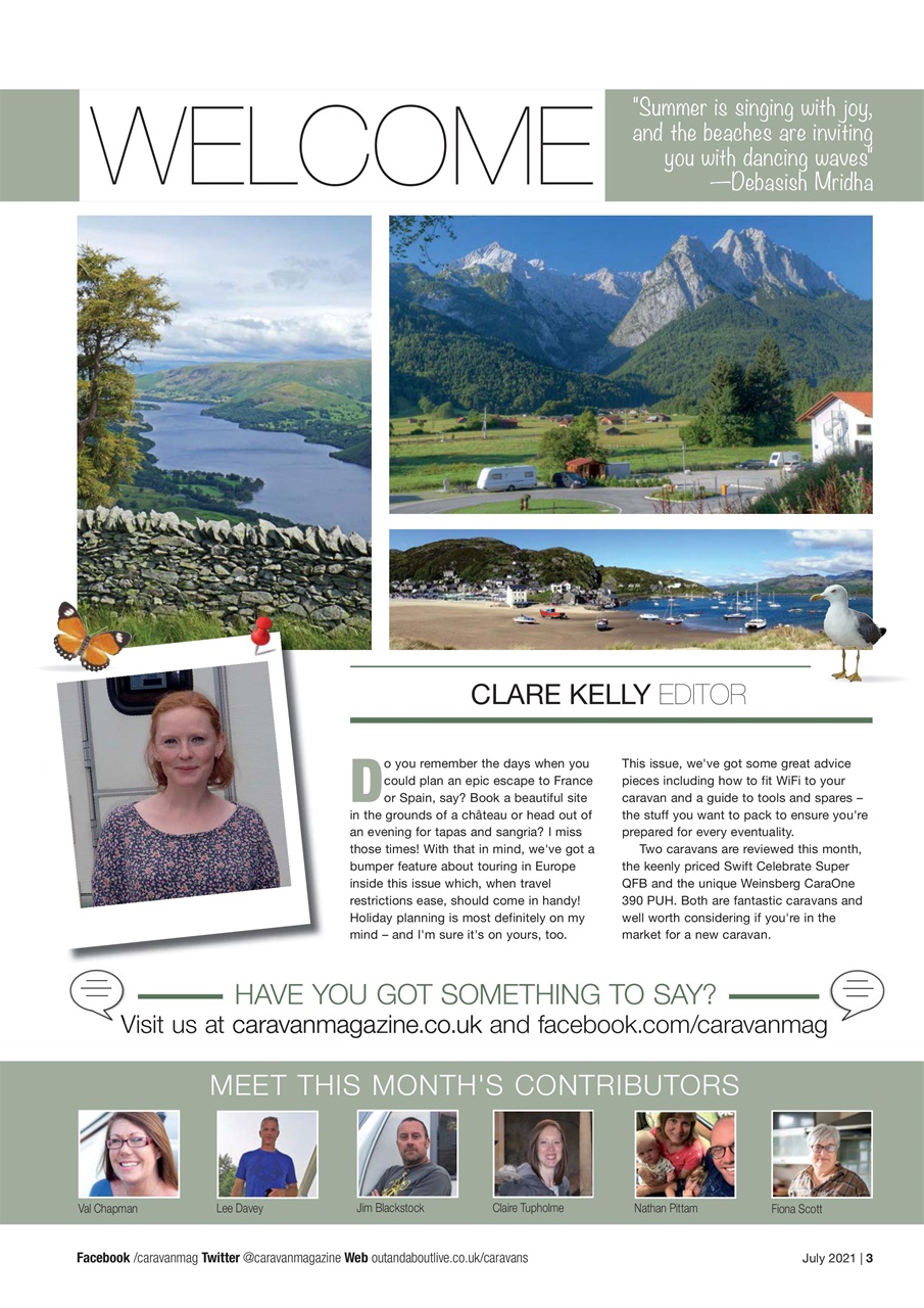 Caravan Magazine Preview Pages