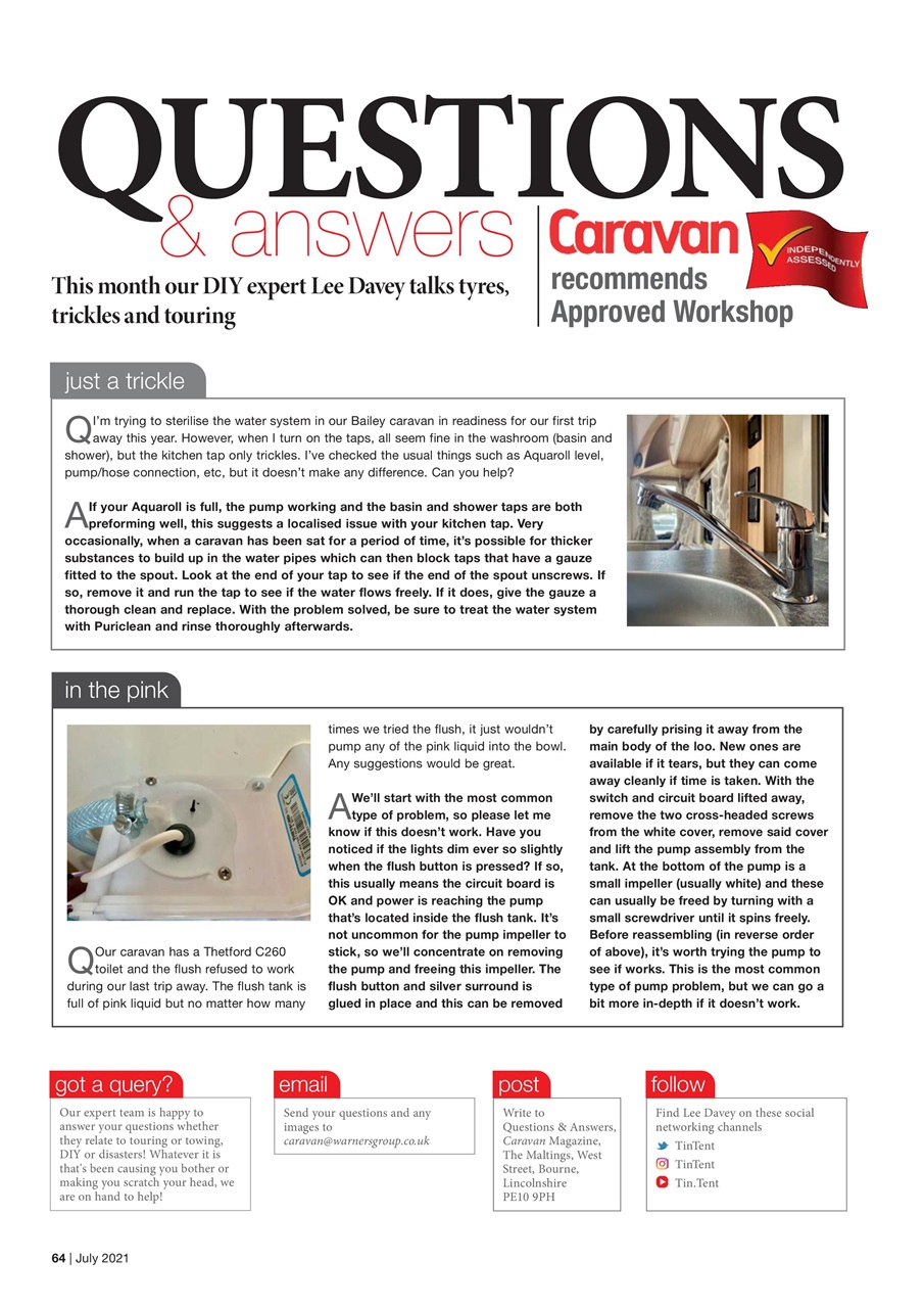 Caravan Magazine Preview Pages