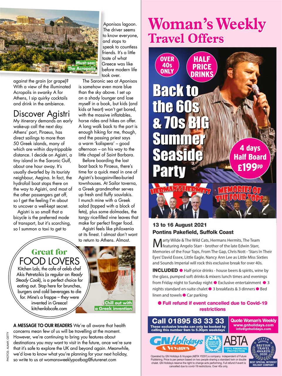 Woman's Weekly Preview Pages