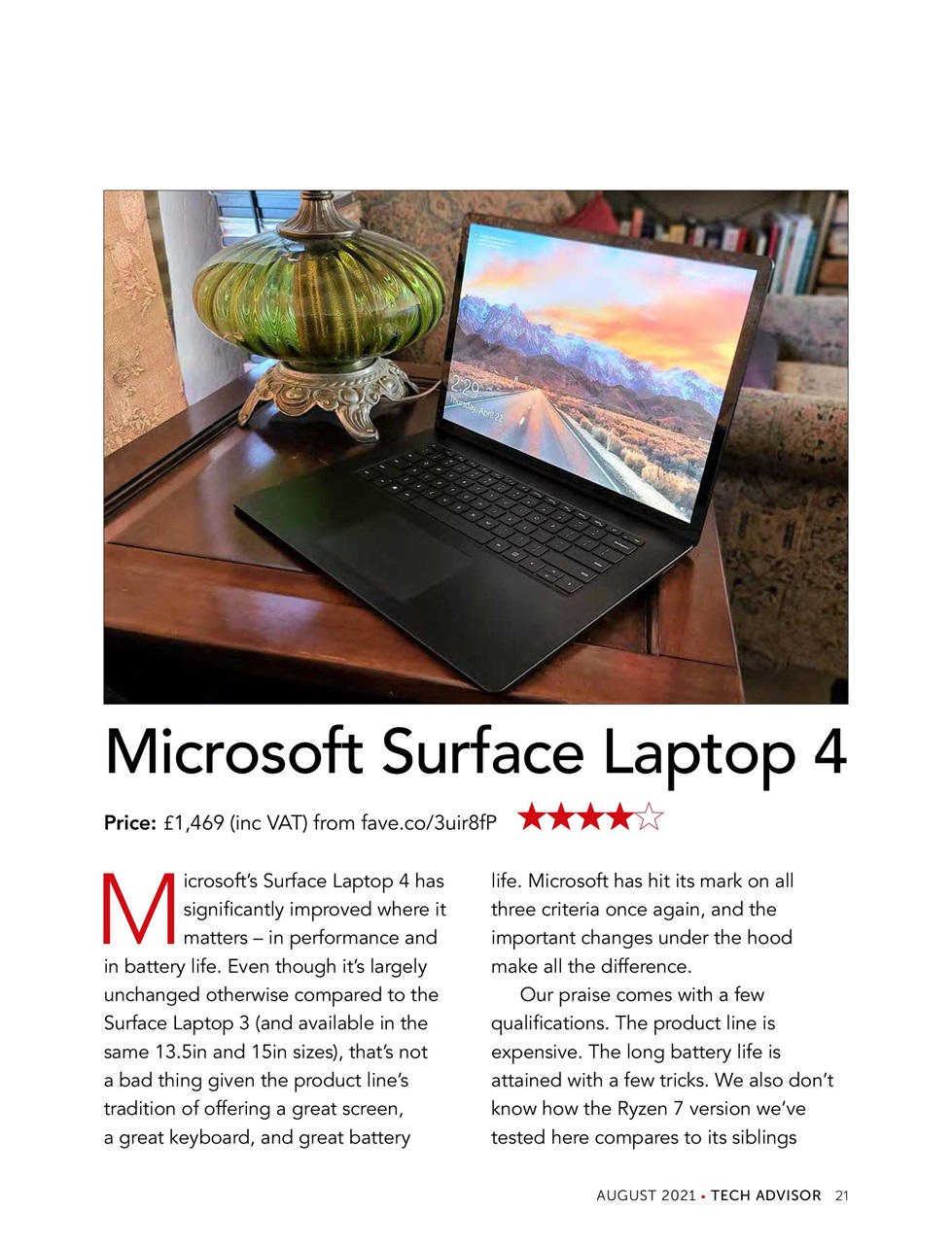 Tech Advisor Preview Pages