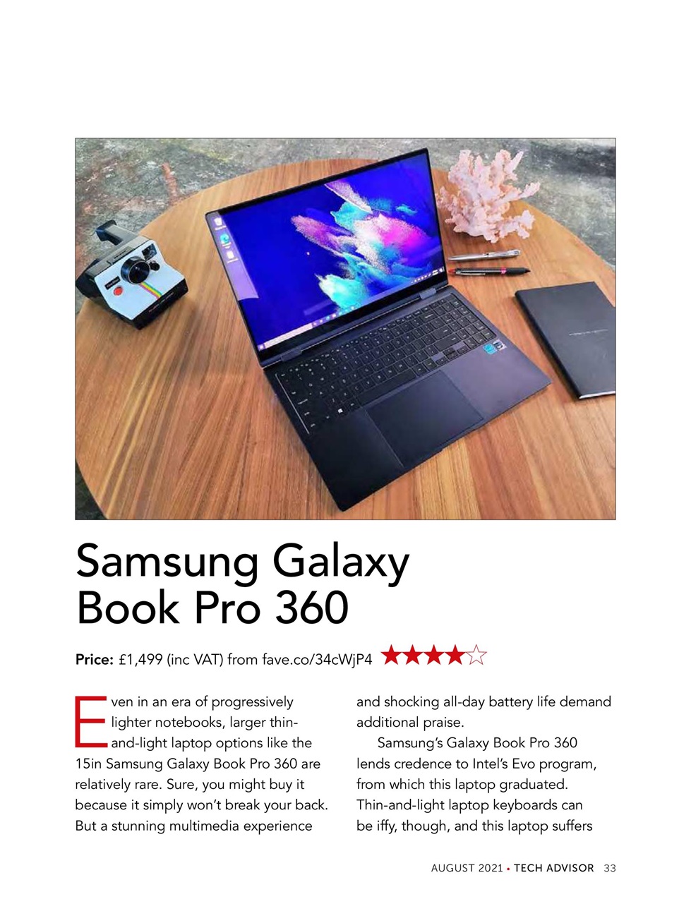 Tech Advisor Preview Pages