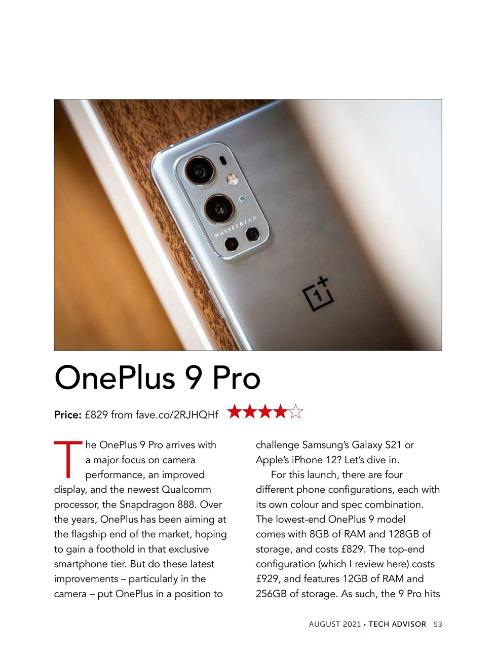 Tech Advisor Preview Pages