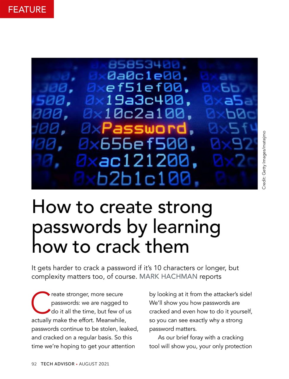 Tech Advisor Preview Pages